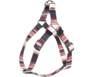 Flamingo Harnais Chien Step&Go Tabor mélange S pour Chien - Réglable en continu avec Boucle à clic - Anti Traction - A: 25-45cm B: 22-45cm x 15mm x 2mm