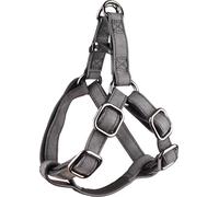 Flamingo Harnais Step&go Delu pour Chien 35-50cm 15mm Noir