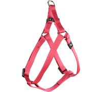 Flamingo Harnais Step&go Ziggi pour Chien 20-35cm 10mm Rouge Cerise