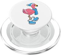 Flamingo Hiver Bottes Foulard PopSockets PopGrip pour MagSafe