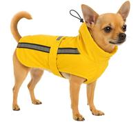 Flamingo imperméable Chien - Ciro Jaune - Taille A:30cm B:42cm C:42-48cm - Polyester - Bandes réfléchissantes