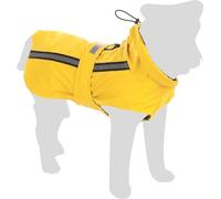 Flamingo imperméable Chien - Ciro Jaune - Taille A:35cm B:42cm C:45-52cm - Polyester - Bandes réfléchissantes