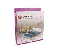 Flamingo JCHAT Jouet INTERACTIF pour Chat FUMBO Gris/Bleu 29,5x29,5x9,5CM