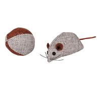 Flamingo JCHAT JUNS Souris ET Balle Gris 7,8CM