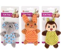 Flamingo JCHAT Kirk Lapin/ÉLÉPHANT/ÉCUREUIL Assortiment