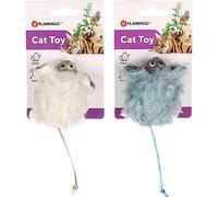 Flamingo JCHAT Rizzo Souris avec Clochette 8,5CM Assortiment