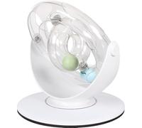 Flamingo Roue en rotation JCHAT DITA Blanc 26x26x27,5 cm