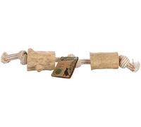 Flamingo JCHIEN Bois Java 2 Blocs + Corde Brun L
