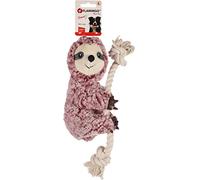 Flamingo JCHIEN HANGTA Paresseux + Corde Vieux Rose L 30CM