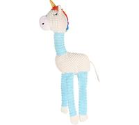 FLAMINGO JCHIEN RASHA Licorne Velours CÔTELE Bleu 52CM