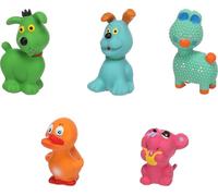 Flamingo JCHIEN ROMMA Latex Animaux 5,3x4,3x9,9CM Assortiment Display