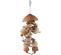Flamingo JO Sully avec Noix DE Coco + LUFFA Nature 50CM