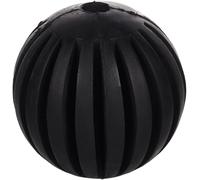 Flamingo Jouet Caoutchouc Gladiator Balle pour Chien Noir 7,5cm