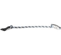 Flamingo Jouet Chien - Jim Corde à 2 nœuds Bleu Jumbo (150cm)