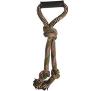 FLAMINGO Jouet Chien - Joe Corde à Tirer avec 3 nœuds Camouflage (45cm)