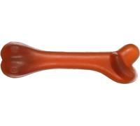Flamingo - Jouet en Caoutchouc pour Chiens Labrador, Beagle, Berger Allemand et Bulldog - Moyen Os Rubba Marron, Résistant et Stimulant