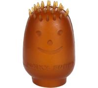 Flamingo Jouet Chien - Rubba tête Brune - extrêmement Flexible - 100% Caoutchouc Naturel - L 5,8 × l 5,8 × H 9,5 cm