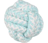Flamingo Jouet Chien - Small Dog Cub Balle nouée Ivar Turquoise (6cm)