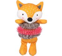 Flamingo - Jouet pour Chiots Labrador, Beagle, Bulldog et Border Collie - Renard Britty Ocre, Douceur et Divertissement