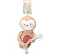 FLAMINGO Jouet Chiot Phoebe Paresseux avec Corde Brun 28x8x29CM