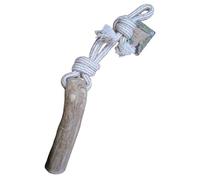 Flamingo - Jouet Corde à Tirer avec bâton à mâché Green Java 51 cm L pour Chien