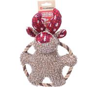 Jouet DE NOËL Krola Renne avec Corde Brun 22x9,5x29CM
