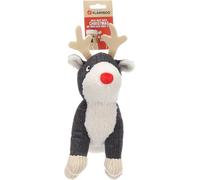 Flamingo Jouet de Noël pour Chien Araceli Renne Gris - 15x24x30cm - avec couinement