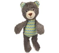 Flamingo Jouet Drala Ours Gris pour Chien - 23x9x28cm - Doux, Résistant et Polyvalent - Idéal pour Tous Les Chiens