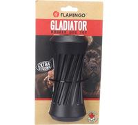 FLAMINGO Jouet Gladiator Cylindre À Snack Noir L 17x7,5x7,5CM