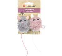 FLAMINGO Jouet GRIPI Souris Plusieurs Couleurs 5x4x15CM