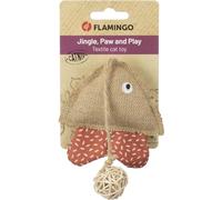 FLAMINGO Jouet JUPS Turbot Brun/Orange 23x9,5x3CM