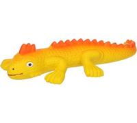 Flamingo Jouet Kamo Lézard Jaune pour Chien - 11,4x23x5cm - Durable, Amusant et Polyvalent - Idéal pour Toutes Les Races
