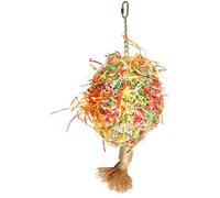 FLAMINGO-Jouet papyr perroquet bouquet coloris multicolore - 53 cm