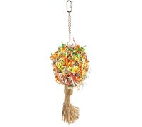 FLAMINGO-Jouet papyr perruche bouquet coloris multicolore - 36 cm