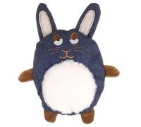 Flamingo - Jouet Peluche Lapin Jeany Bleu, 22 x 27 cm pour Chat