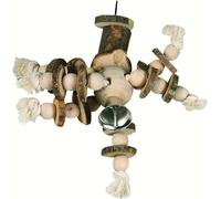 Flamingo Jouet pour Cage en Bois avec Cloche 42cm