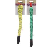 Flamingo Jouet pour Chat Sisso Serpent Multicolore en Peluche avec Bruit, Râtle et Catnip 37cm