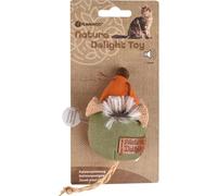 FLAMINGO-Jouet pour chat vert/orange Flamingo Natura Delight Souris - 16 cm