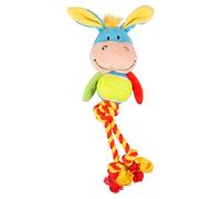 Flamingo Jouet Pour Chien Âne Avec Balle De Tennis, Qui Fait Du Bruit, 26 Cm