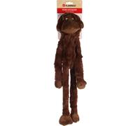 FLAMINGO-Jouet pour chien coloris marron peluche singe Flamingo Madina - Taille S 17 x 12 x 57 cm