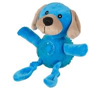 Flamingo Jouet pour Chien Gras Bellies 18cm Peluche Tpr Bleu Qui Grince