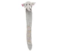 Flamingo Jouet pour Chien Hida Eléphant Gris 23x12x86cm Couineur Snacks Peluche