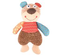 Flamingo Jouet pour Chien Joyeux Ours , Qui Grince, 19x21cm pour Chiens