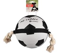 FLAMINGO-Balle de jeu pour chien motif foot Actionball Flamingo - diamètre 19 cm
