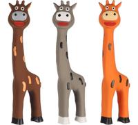 Flamingo Jouet pour Chien Mon Girafe - Peluche Durable et Ludique - 24 cm - Idéal pour Chihuahua, Beagle, Cocker Spaniel, Bouledogue Français et Cavalier King Charles