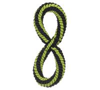 Flamingo Jouet pour Chien Rofas Corde de Tirage 29cm Vert/Noir pour Eau