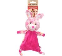 Flamingo Jouet pour Chien Roza Lapin Rose | 19x7x26cm | Peluche Douce avec Couineur - Stimulant et Réconfortant pour Votre Chien !
