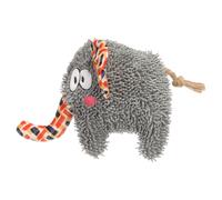 Flamingo Jouet pour Chien Saffia Eléphant Gris Avec Câble 24x7, 5x17cm
