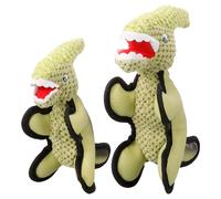 Flamingo Jouet Pour Chien Saura Dinosaure Kaki Avec Squeaker Taille S L