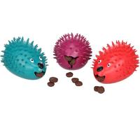 Flamingo Jouet pour Chien Stako Hérisson L, Multicolore - Jouet Résistant et Amusant pour Chiens